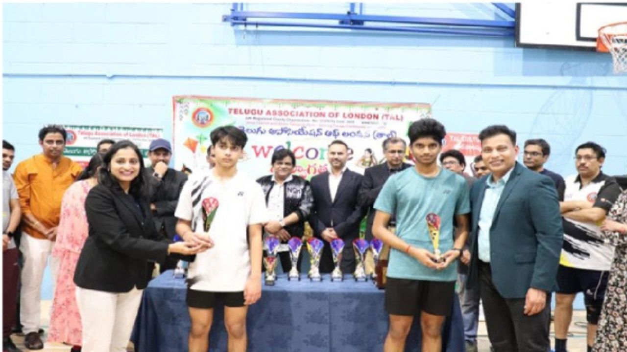 Badminton Competitions Under The Aegis Of Telugu Association Of London