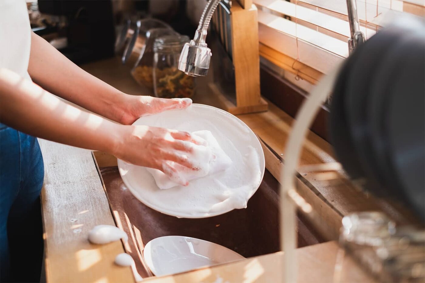 Do you know how dangerous it is to wash the dishes late