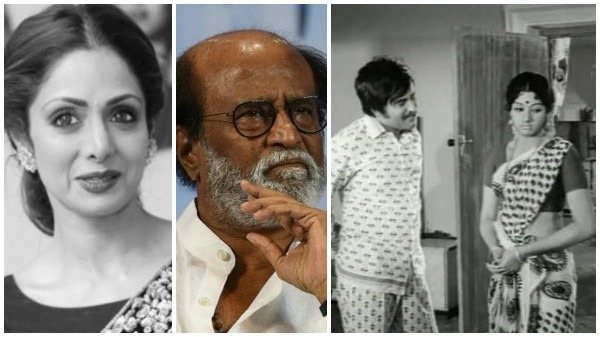 Sridevi played Rajinikanth's stepmother in a film during his youth