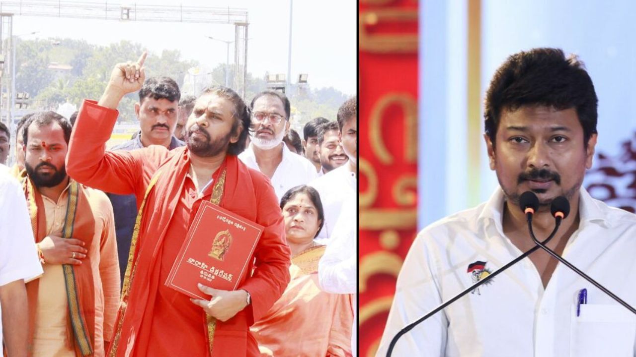 A Case Has Been Registered Against Pawan Kalyan In Madurai For His Comments On Udayanidi Stalin In The Varahi Meeting