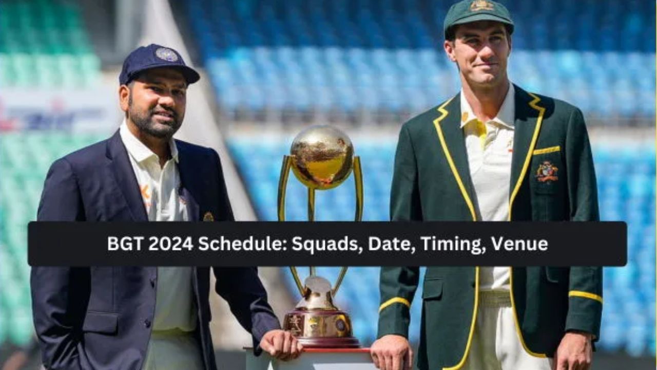 Border Gavaskar Trophy Schedule