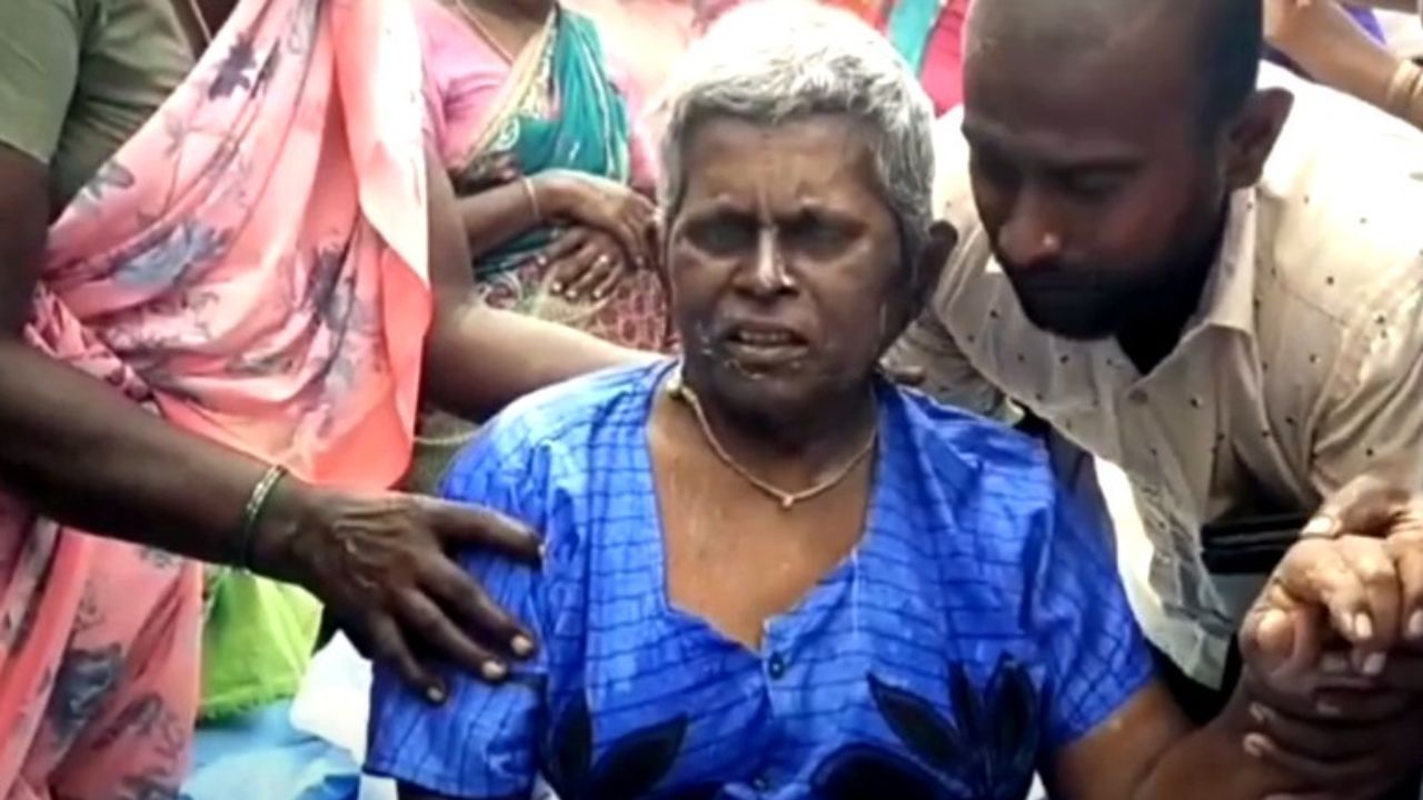 Miraculous Recovery Dead Old Woman Revives Just Before Burial In Trichy District