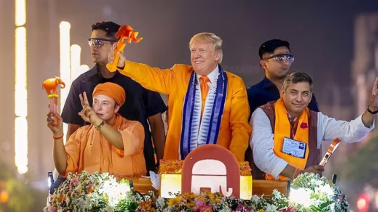 Trump Dressed As Modi In Us Presidential Elections