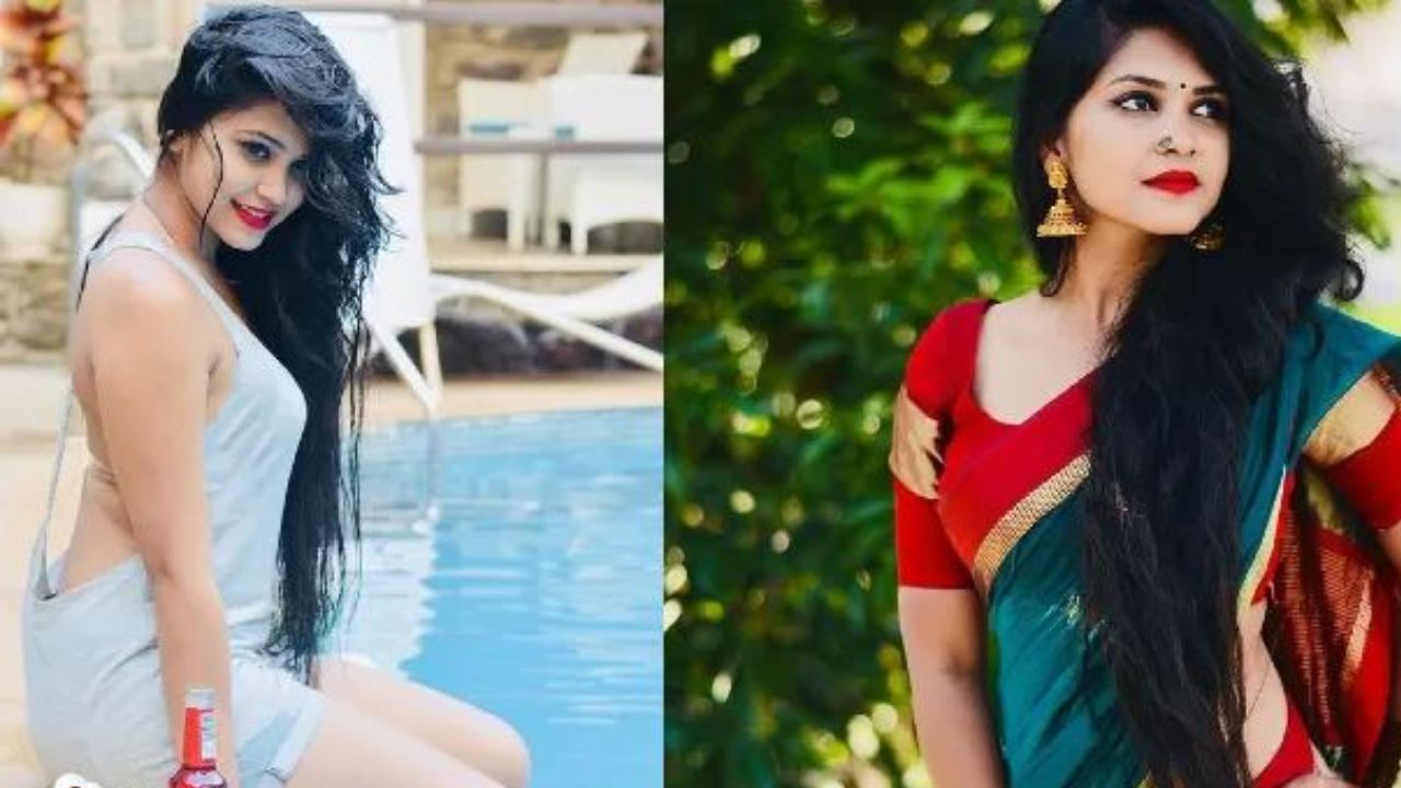 Serial Actress Amulya Gowdas Photos Go Viral On Social Media