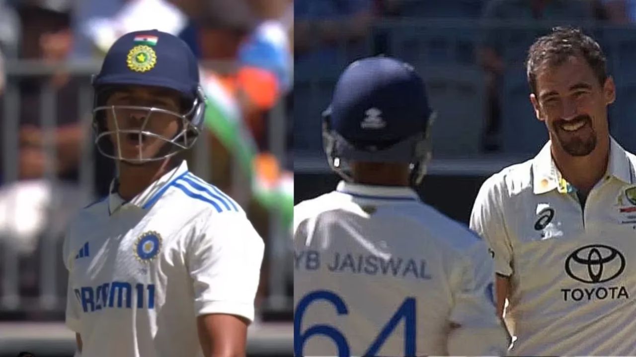 Yashasvi Jaiswal Tried To Provoke Starc In The Second Innings