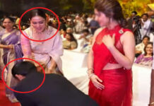 Genelia viral video: జెనీలియా కాళ్లకు మొక్కిన యంగ్ హీరో.. వీడియో వైరల్! Genelia viral video