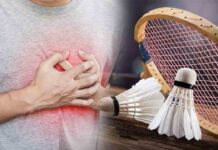 Youth dies while playing badminton: 25 ఏళ్లకే.. చావు ఎంతలా వెంటాడుతోందంటే? వీడియో Youth dies while playing badminton