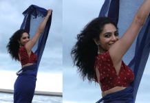 Sobhita Dhulipala beach photos : మబ్బుల మాటున బీచ్లో శోభిత దూళిపాళ్ల అందం Sobhita Dhulipala
