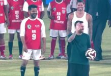 Messi Vs CM Revanth Reddy: ఉప్పల్ స్టేడియంలో సీఎం రేవంత్ గోల్.. మెస్సి క్లాప్స్.. నెక్ట్స్ లెవల్ వీడియో! Messi Vs CM Revanth Reddy