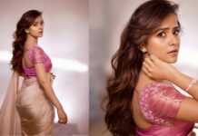 Vaishnavi Chaitanya Photoshoot : లేత గులాబీ అందాలు.. ‘బేబీ’ చీర సోయగాలు