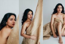 Ruhani Sharma beach vibes : తెరచాటు అందాలు చూపిస్తోన్న రుహానీ