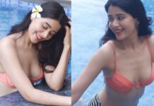 Aarti Chikara Poolside Look: అందాల ఆర్తి బి*కి*నీలో సెగలు Aarti Chikara poolside look