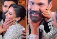 Bellamkonda Sai Srinivas Wedding: భర్త బెల్లంకొండ శ్రీనివాస్ పై ముద్దుల వర్షం కురిపించిన సతీమణి కావ్య.. వీడియో వైరల్.. Bellamkonda Sai Srinivas Wedding
