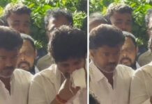 Jiiva Emotional Video: తమిళనాడు సీఎం విజయ్ ని హత్తుకొని వెక్కి వెక్కి ఏడ్చిన హీరో జీవా.. వీడియో వైరల్.. Jiiva Emotional Video