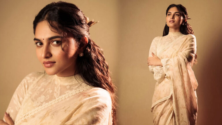 Kayadu Lohar Saree Photos: చీరలో చిన్నది.. మా గుండెలో గిలిగింతలు పెడుతోంది..