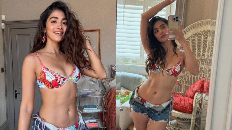 Pooja Hegde Hot Photoshoot: అందాల పూజ.. బికినీతో రేపుతోంది కేక..