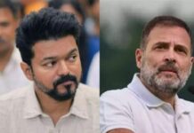 Vijay And Rahul Gandhi: రాహుల్ గాంధీకి ఆప్షన్ లేకుండా చేసిన విజయ్.. ఐదేళ్లూ విజిల్ ఊదాల్సిందే.. Vijay And Rahul Gandhi