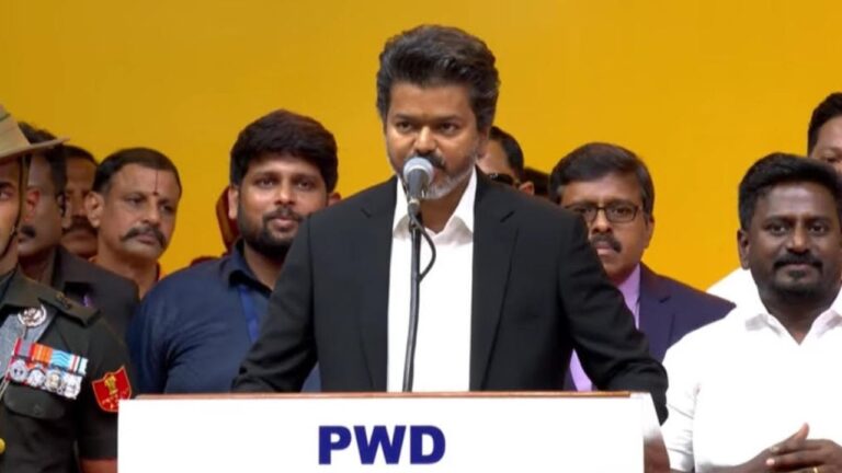 Vijay CM Oath Ceremony: సీఎంగా విజయ్ ప్రమాణం.. కేబినెట్ లో ఎవరెవరంటే?