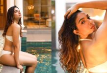 Natasha Bharadwaj poolside photos : లేత వయసులో నటాషా ఘాటు అందాలు Natasha Bharadwaj poolside photos
