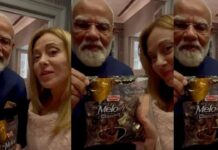 Modi Meloni viral video : మన మోడీ మెలోడీ ఇచ్చాడు.. ఇటలీ పీఎం మెలోని మారిపోయింది.. వైరల్ వీడియో
