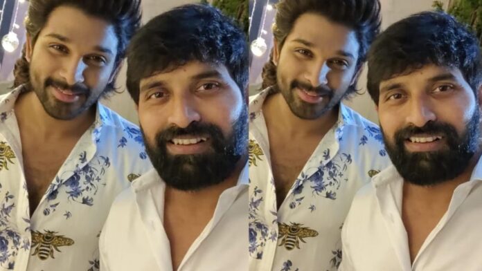 Allu Arjun And Johnny Master