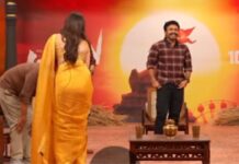 Bhagyashri Borse And Brahmaji: హీరోయిన్ భాగ్యశ్రీ కాళ్ళు మొక్కిన నటుడు బ్రహ్మాజీ.. వీడియో వైరల్.. Bhagyashri Borse And Brahmaji