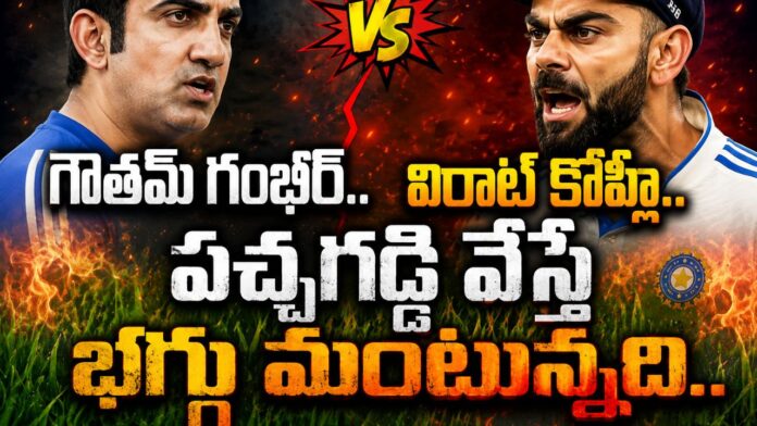 Gambhir Vs Kohli