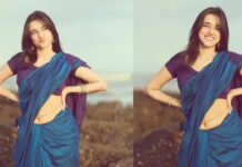 Nuveksha Photos : అందాల నువేక్ష.. చీరలో చూడతరమా? Nuveksha Photos
