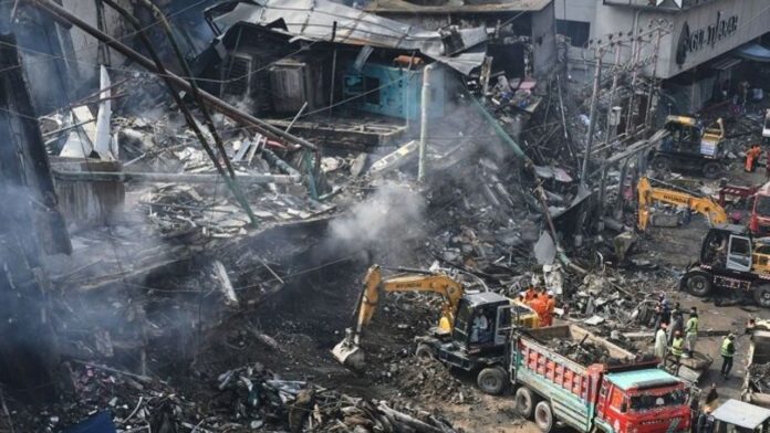 Pakistan Shopping Mall Fire