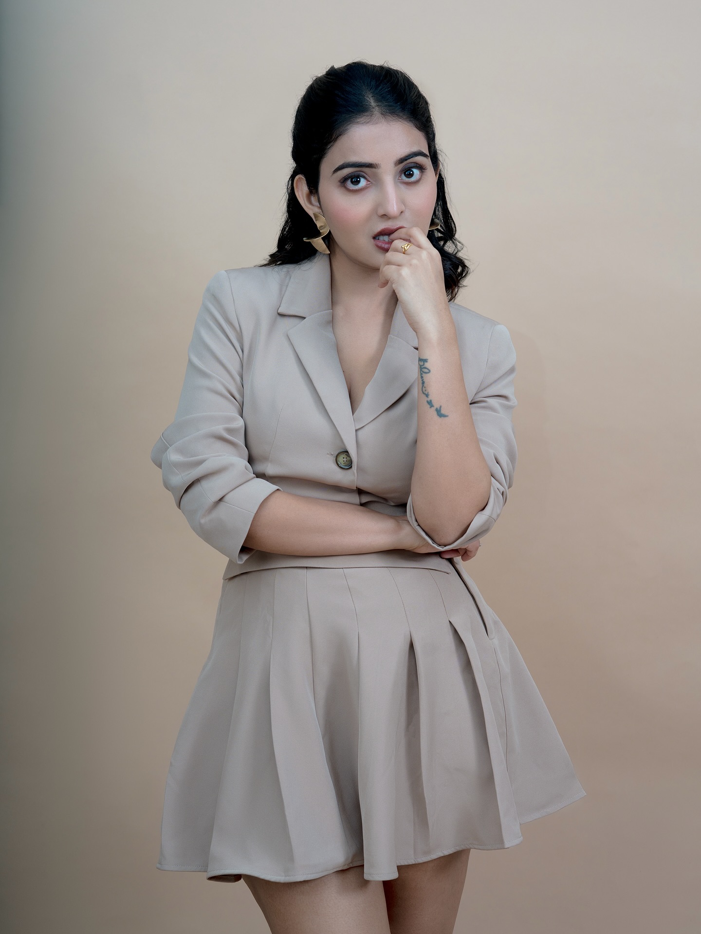 Ananya Nagalla saree