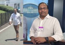 Channel Chairman US Visit: ఆ న్యూస్ ఛానల్ పెద్ద అమెరికా లో హల్ చల్.. పక్కన కేఏ పాల్.. ఏదో కొడుతుంది శీనా
